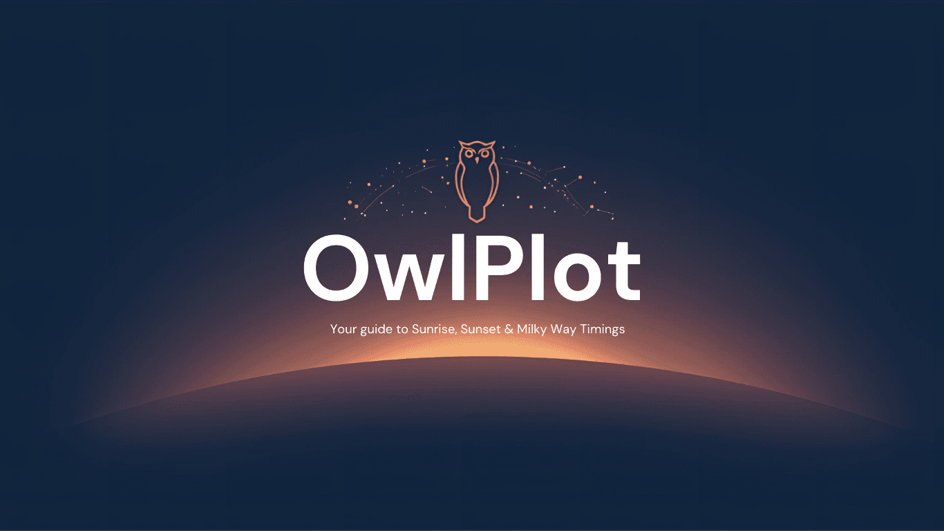 OwlPlot - Your guide to Sunrise, Sunset & Milky Way Timings