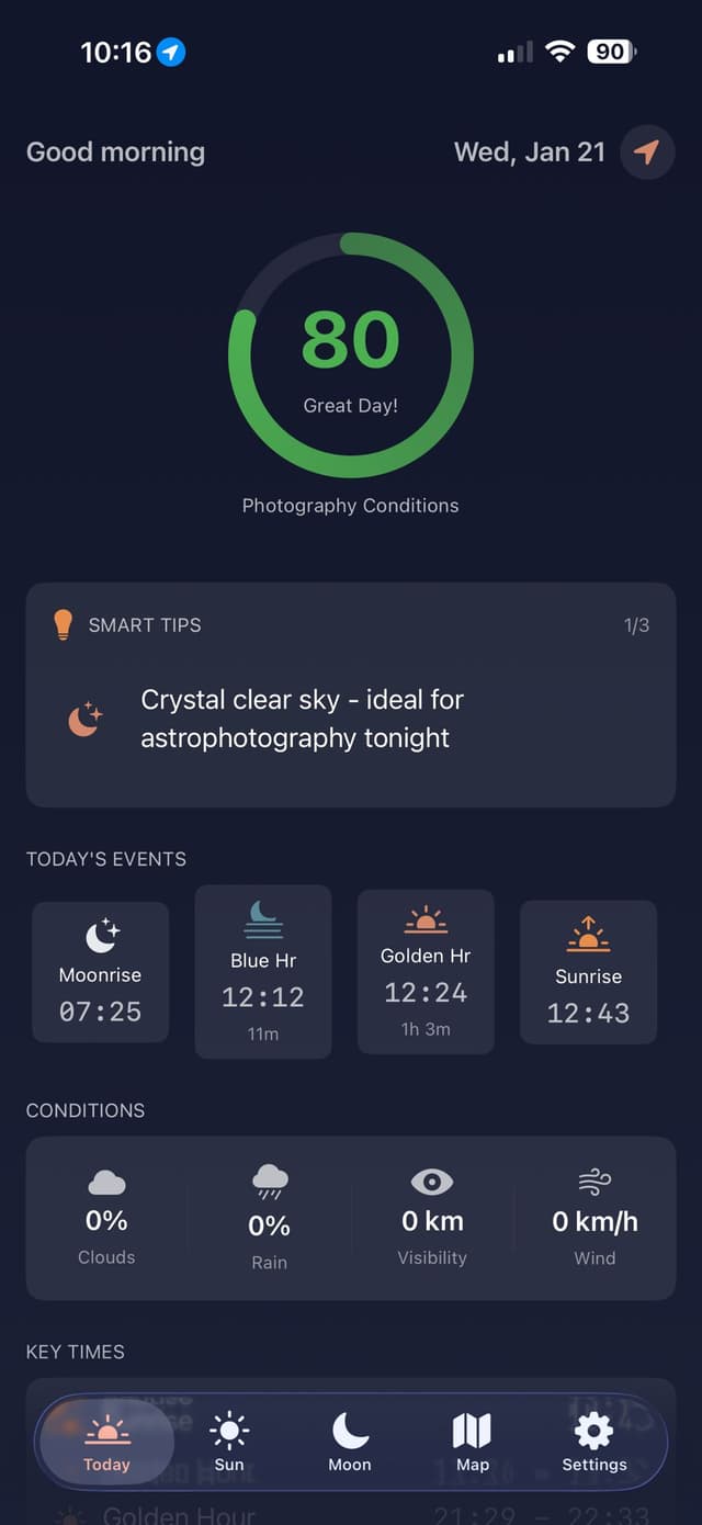 OwlPlot main dashboard